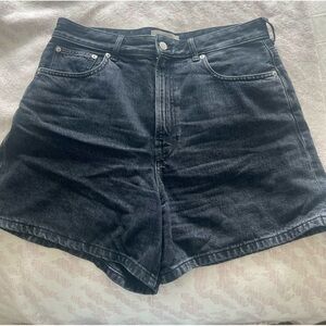 Everlane A-Line Denim Shorts